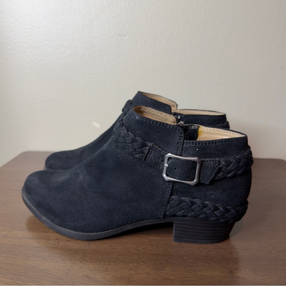 LifeStride Adriana Black Ankle Boots Sz 7 Womens